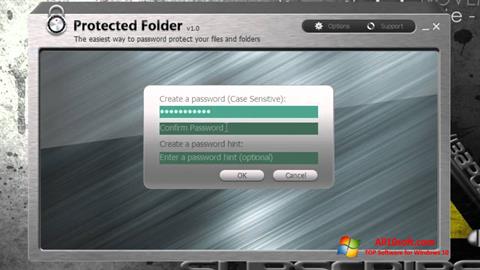 截圖 Protected Folder Windows 10