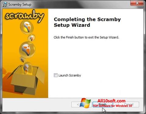 截圖 Scramby Windows 10
