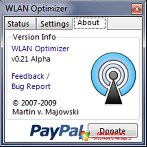 截圖 WLAN Optimizer Windows 10