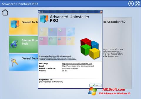 截圖 Advanced Uninstaller PRO Windows 10