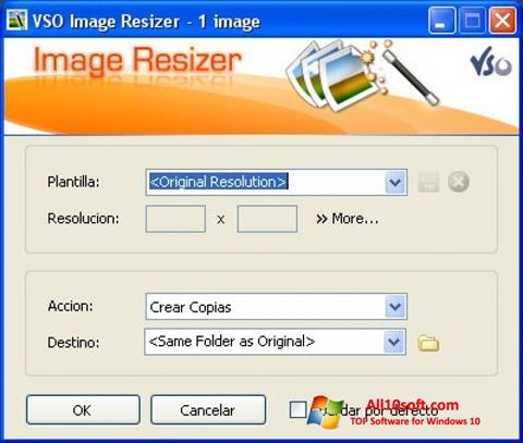 截圖 VSO Image Resizer Windows 10