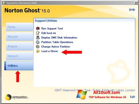 截圖 Norton Ghost Windows 10