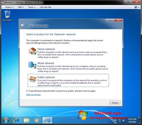 截圖 Windows Virtual PC Windows 10