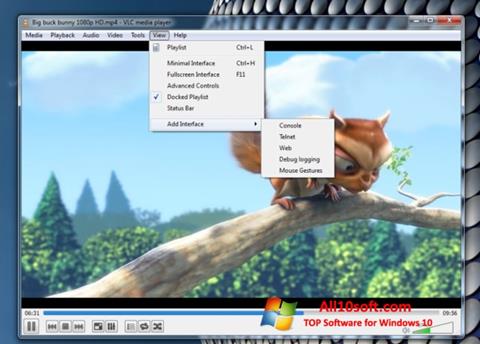 截圖 VLC Media Player Windows 10