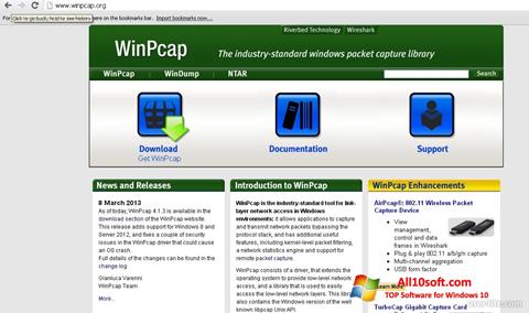 截圖 WinPcap Windows 10