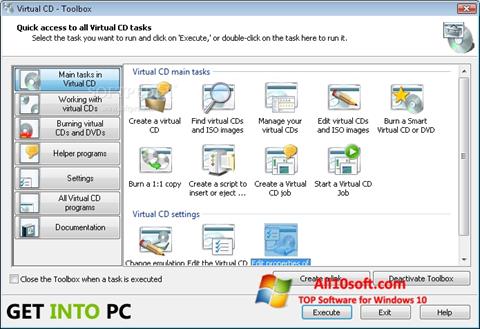 截圖 Virtual CD Windows 10