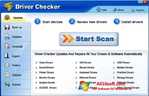 截圖 Driver Checker Windows 10