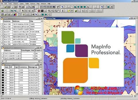 截圖 MapInfo Professional Windows 10