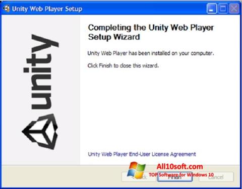 截圖 Unity Web Player Windows 10