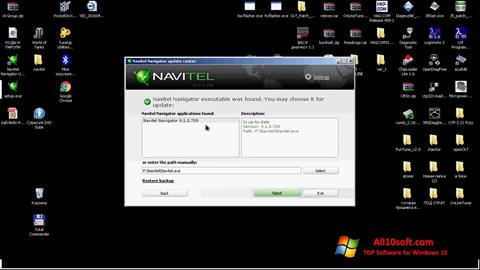截圖 Navitel Navigator Update Center Windows 10