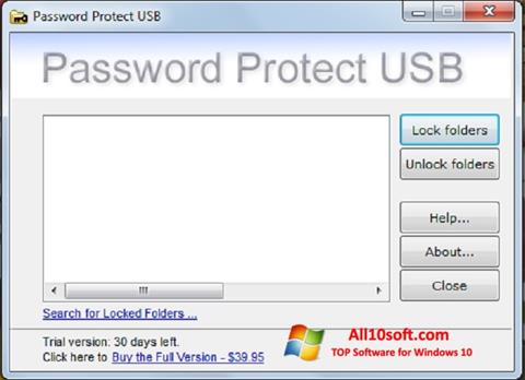 截圖 Password Protect USB Windows 10